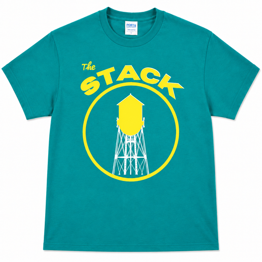 The Stack T-Shirt - Green and Yellow