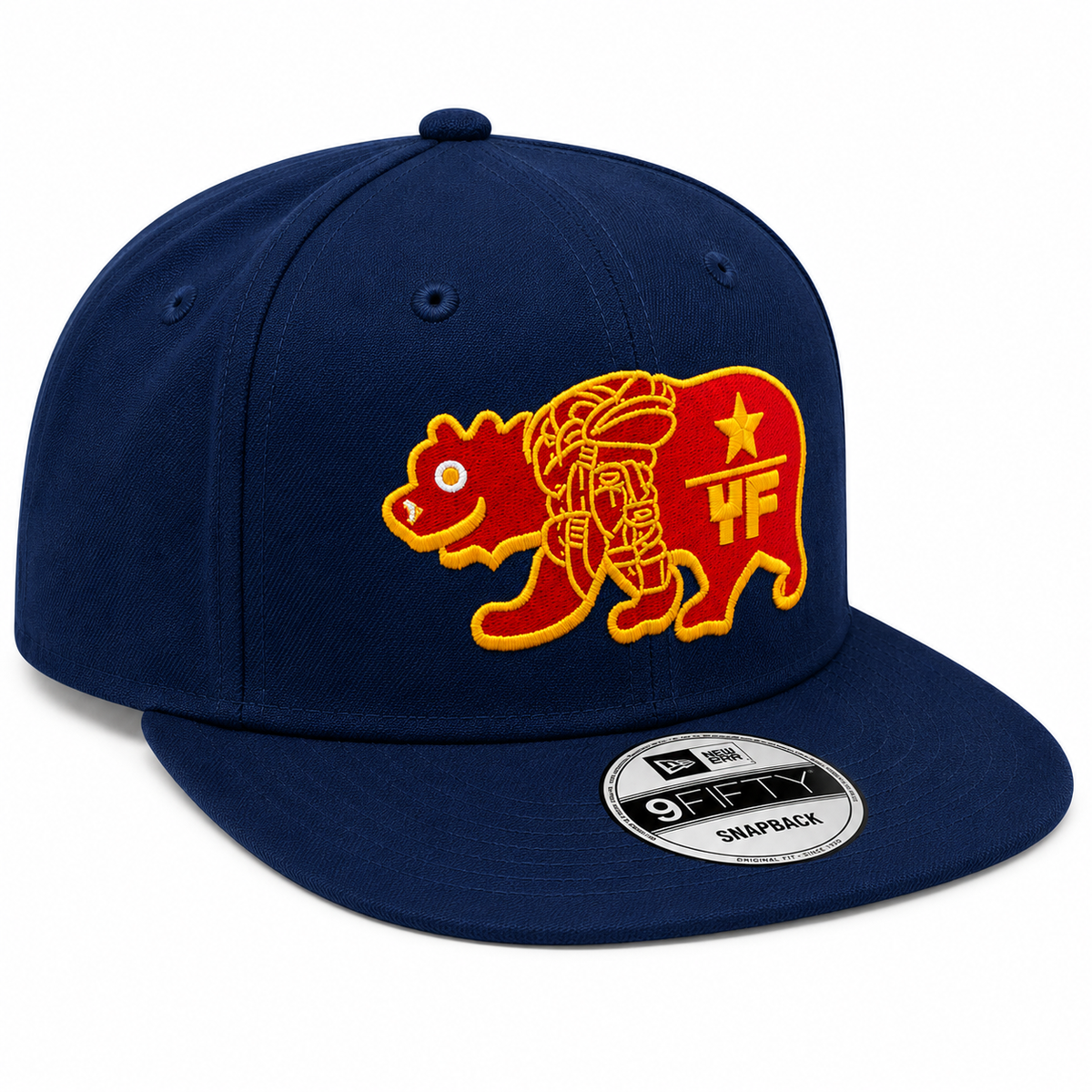 Young Frank Cali Bear New Era Snapback Cap