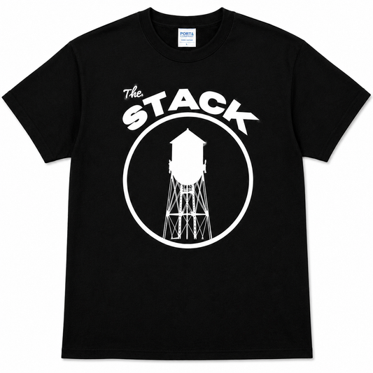 Stack Tee - Black and White