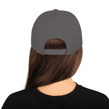 Young Frank Cali Bear Snapback Hat - Blue and Grey
